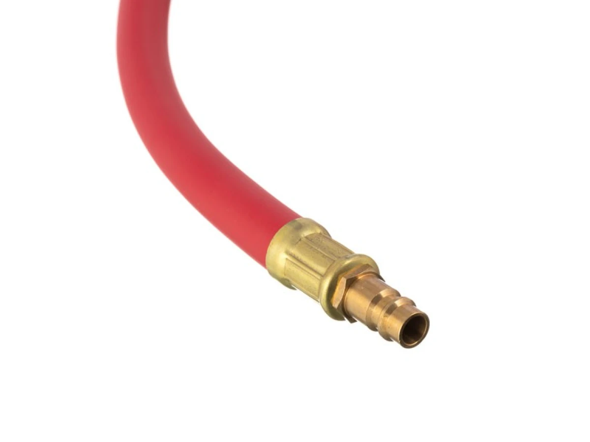 Шланг гібридний професійний, 20 атм, 10*17 мм, 15 м, з латунними швидкороз'ємними з'єднаннями, STORM INTERTOOL PT-1785 