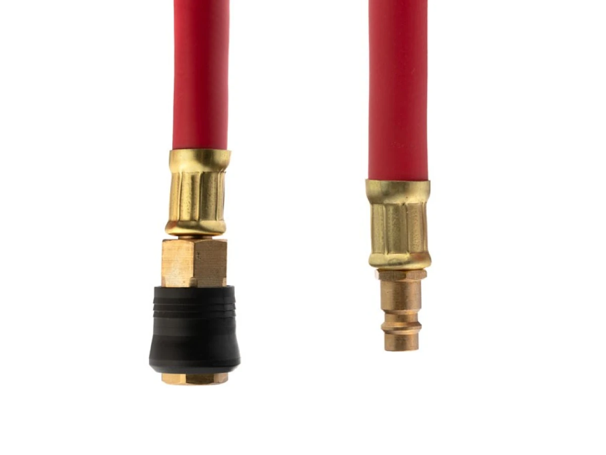 Шланг гібридний професійний, 20 атм, 10*17 мм, 15 м, з латунними швидкороз'ємними з'єднаннями, STORM INTERTOOL PT-1785 