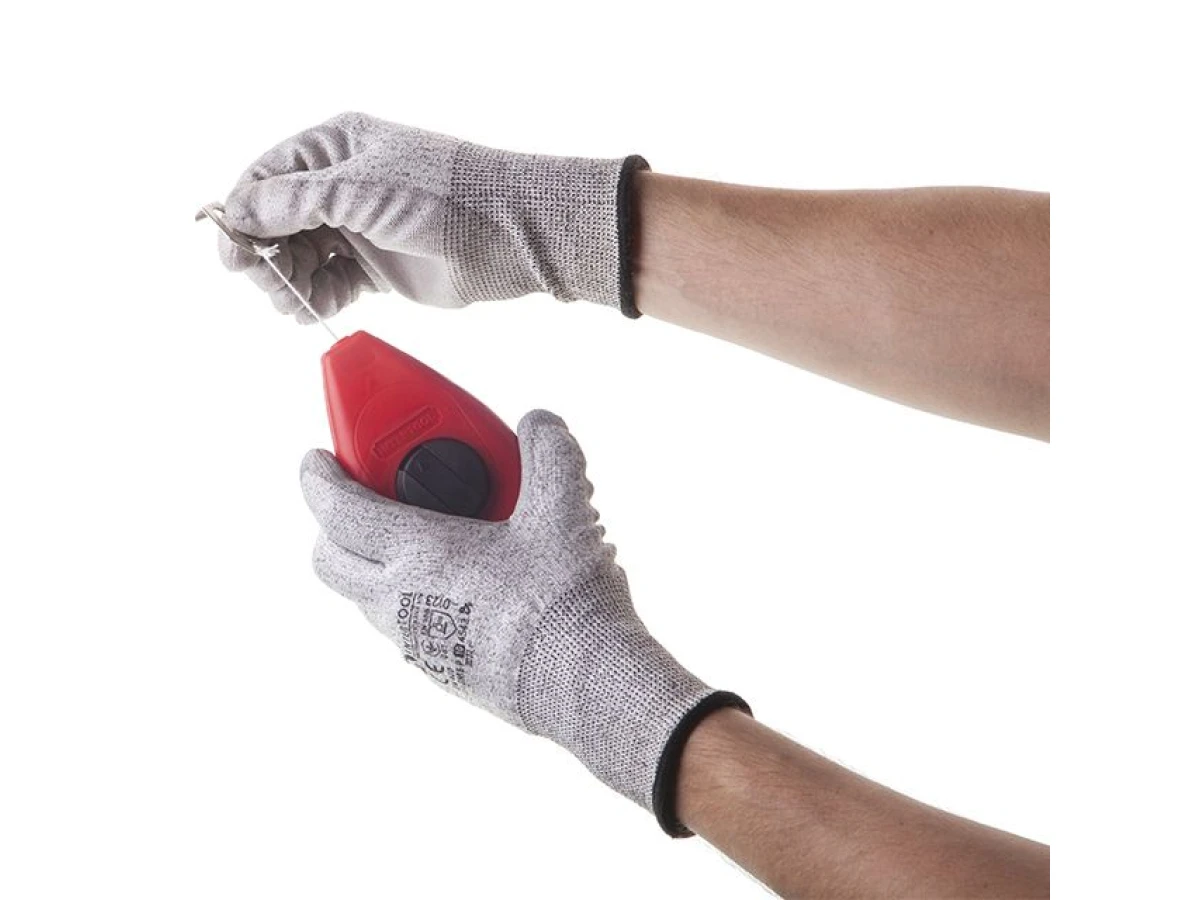 Комплект: шнур отбивочный, корректор 115 г и шнуровый уровень, 3 в 1 INTERTOOL MT-2505 