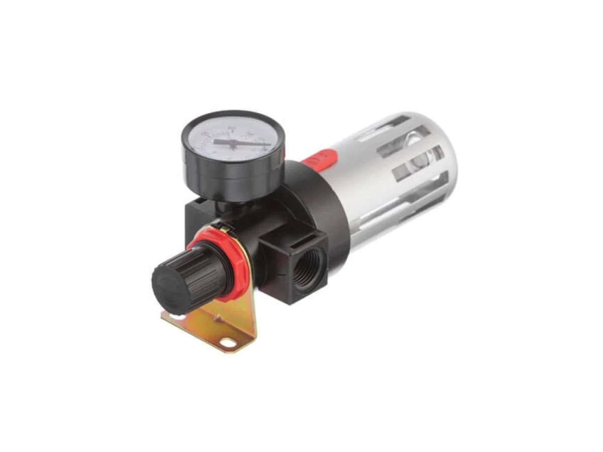 Фільтр для очищення повітря + редуктор у металі 1/2" INTERTOOL PT-1410 