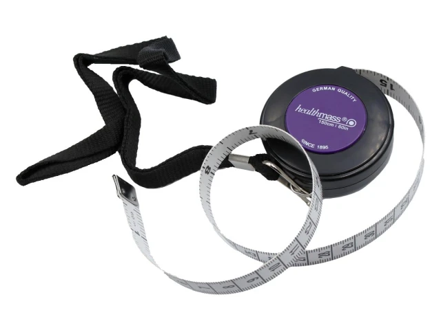 Рулетка кравецька двостороння 150 см зі шнурком 