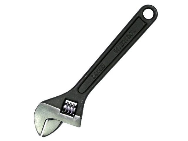 Ключ розвідний 200 мм INTERTOOL HT-0192 