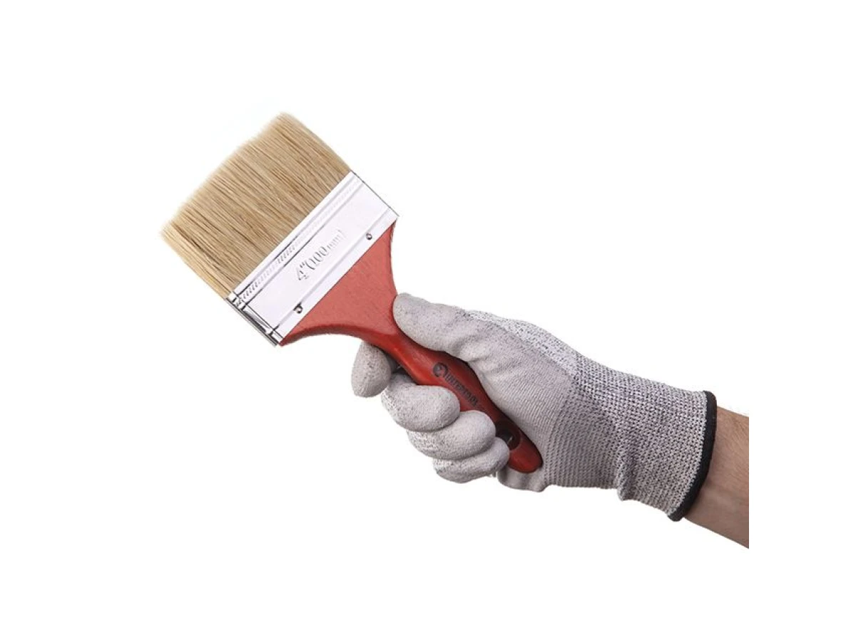 Пензель флейцевий 102x18.5x52 мм INTERTOOL KT-1102 