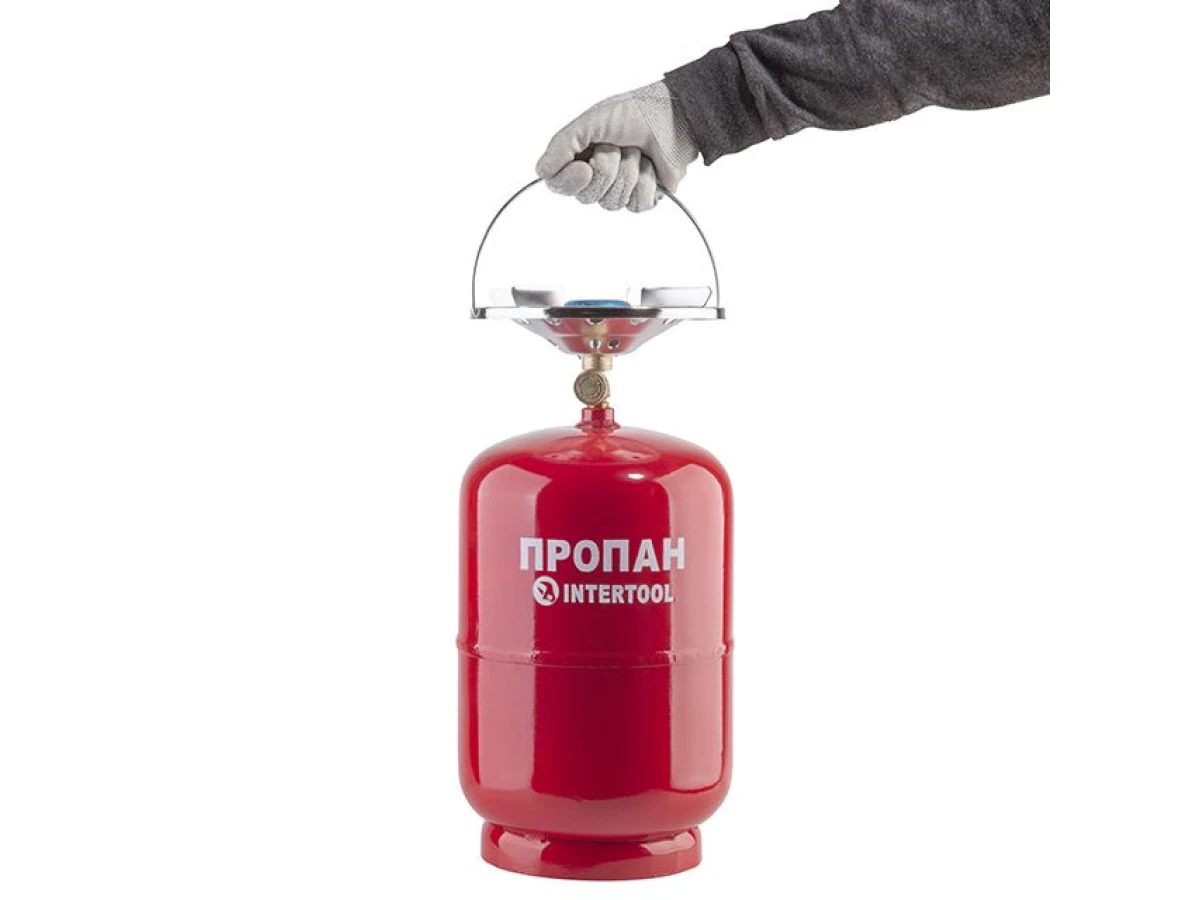 Комплект газовый кемпинговый 12 л INTERTOOL GS-0012 