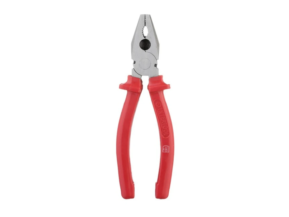 Пасатижі 180 мм INTERTOOL HT-0108 