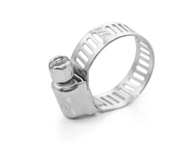 Хомут сталевий оцинкований 8 мм, D - 11-20 мм INTERTOOL TC-0011