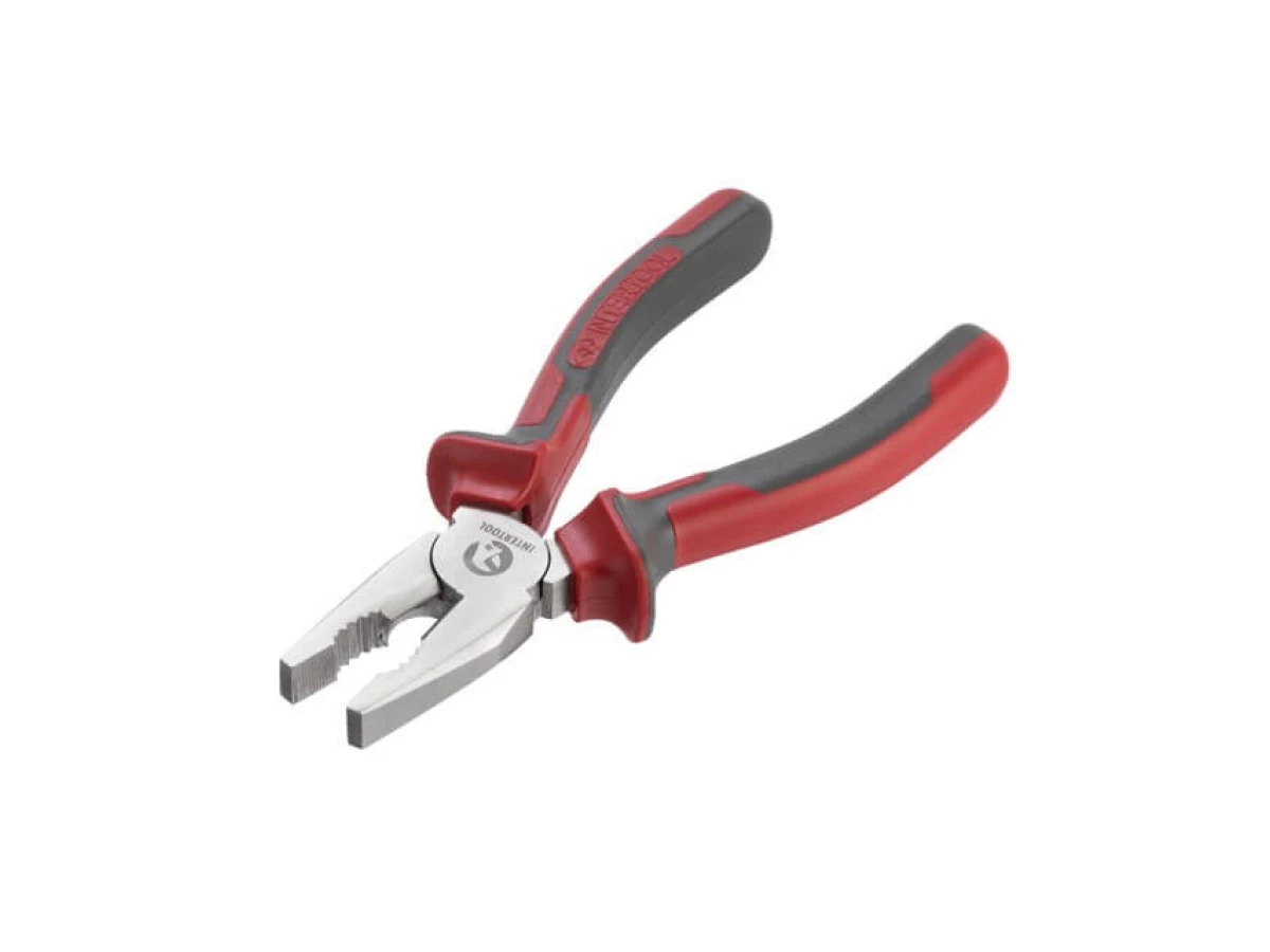 Плоскогубці 180 мм С55 INTERTOOL HT-0105 