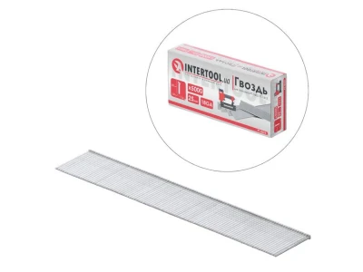 Цвях для степлера, 25 мм, 1.0*1.25 мм, 5000 шт/уп. INTERTOOL PT-8625