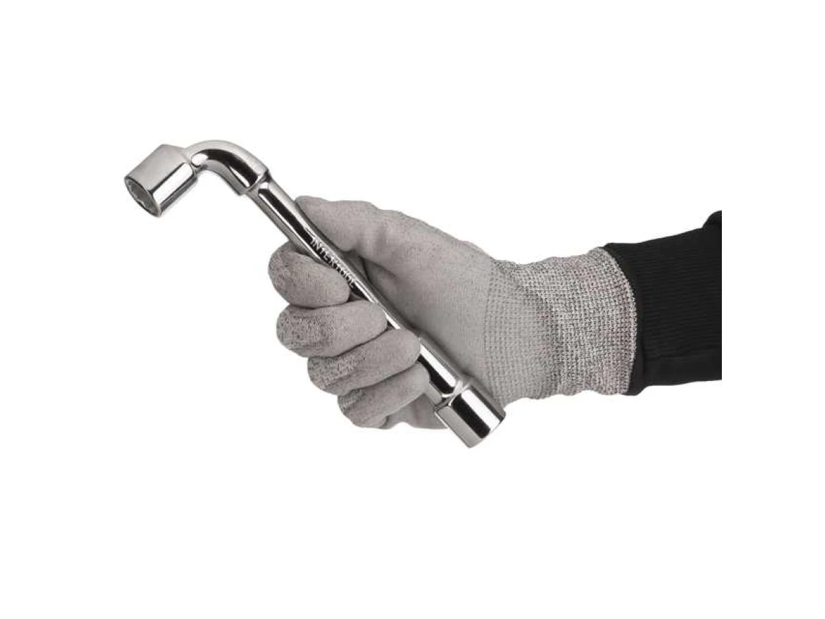 Ключ торцевий з отвором L-подібний 17 мм INTERTOOL HT-1617 