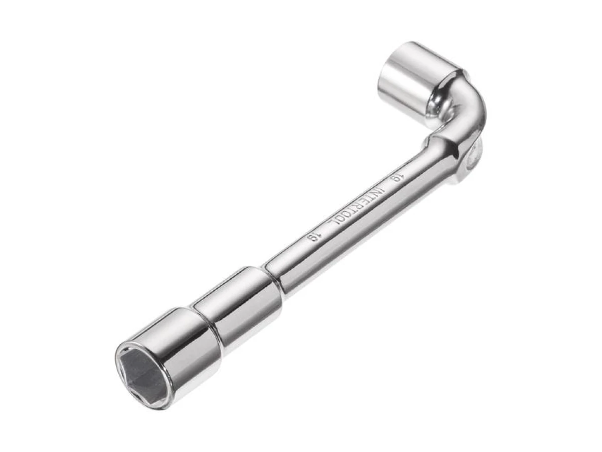Ключ торцевий з отвором L-подібний 19 мм INTERTOOL HT-1619 