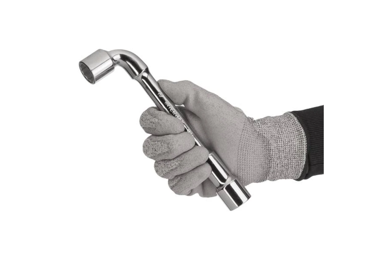 Ключ торцевий з отвором L-подібний 19 мм INTERTOOL HT-1619 