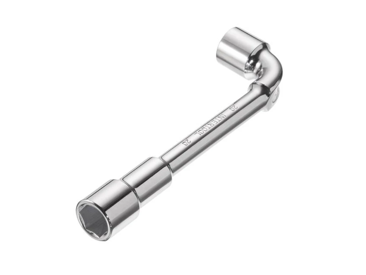 Ключ торцевий з отвором L-подібний 20 мм INTERTOOL HT-1620 