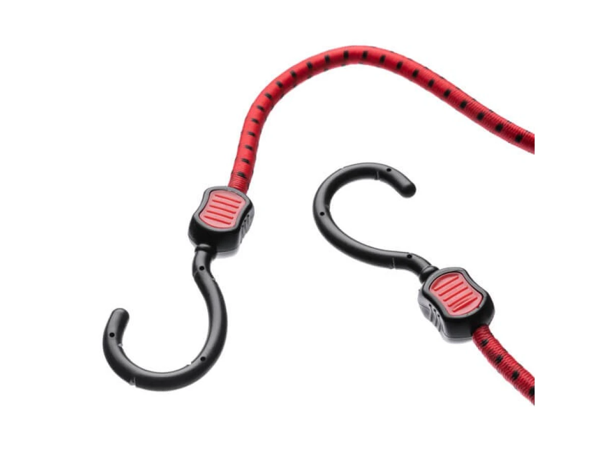 Резинки багажні, прогумовані гаки, 2 шт, 1000 мм INTERTOOL AT-0033 