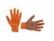 Рукавичка б/п трикотаж з крапковим покриттям PVC на долоні (оранжева) INTERTOOL SP-0131 