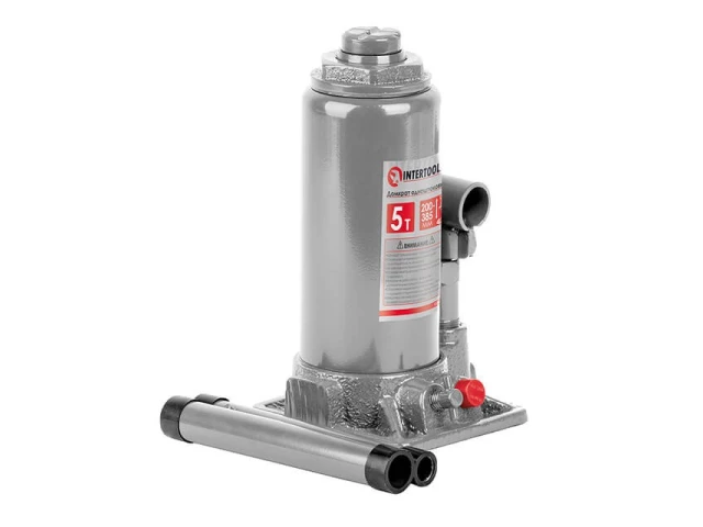 Домкрат "столбик" одноштоковый 5 т INTERTOOL GT0023 