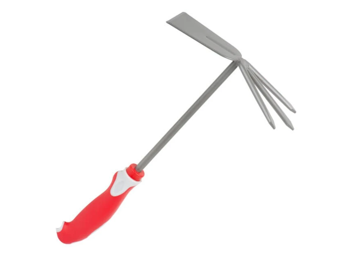 Сапа з мотикою садова 250 мм * 150 мм з комбінованою рукояткою INTERTOOL FT-0033 