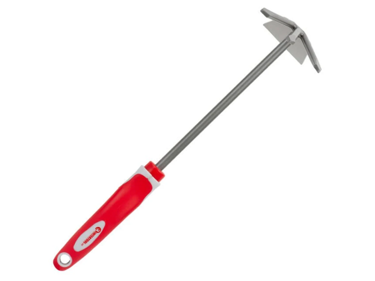 Сапа з мотикою садова 250 мм * 150 мм з комбінованою рукояткою INTERTOOL FT-0033 