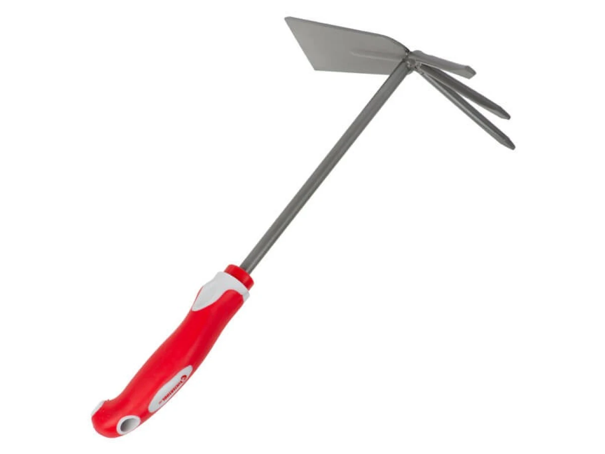 Сапа з мотикою садова 250 мм * 150 мм з комбінованою рукояткою INTERTOOL FT-0033 