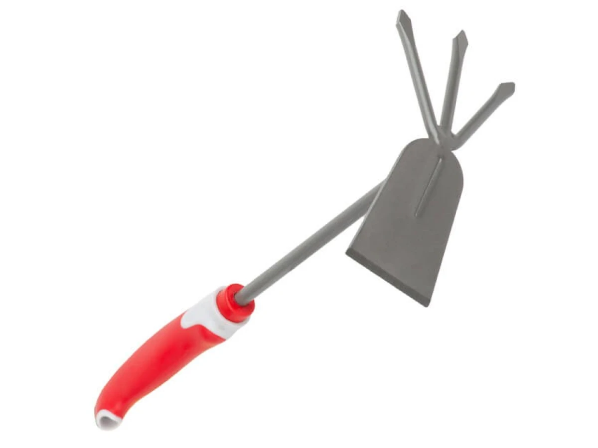 Сапа з мотикою садова 250 мм * 150 мм з комбінованою рукояткою INTERTOOL FT-0033 