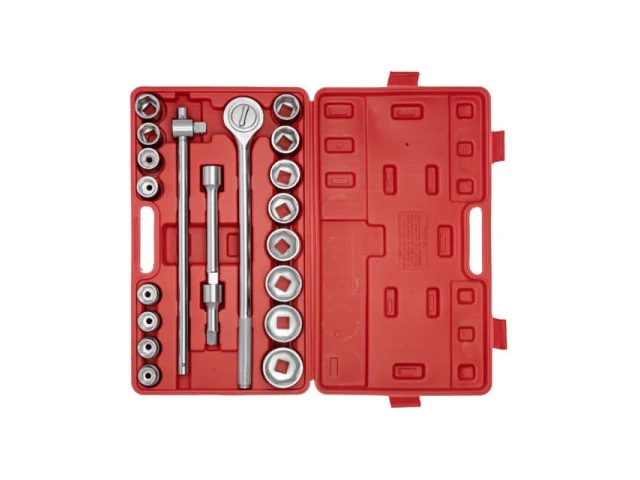 Набір головок і комплектуючих, 3/4", 21 од. HT-2221 