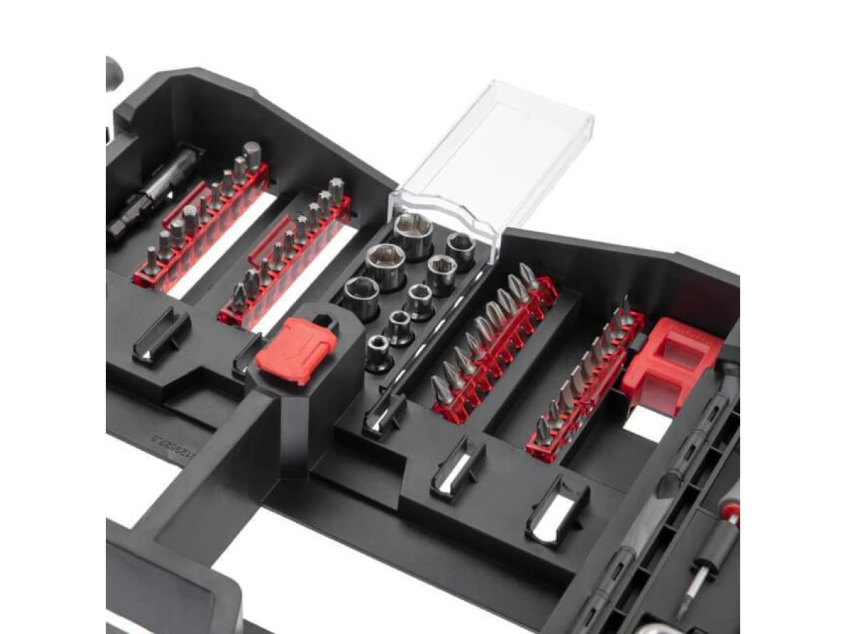 Набір викруток з комплектом насадок і головок 63 од. INTERTOOL VT-3363 