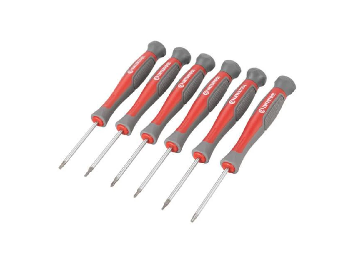 Набір викруток з комплектом насадок і головок 63 од. INTERTOOL VT-3363 