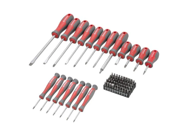 Набір викруток з комплектом насадок 70 од. INTERTOOL VT-3370 