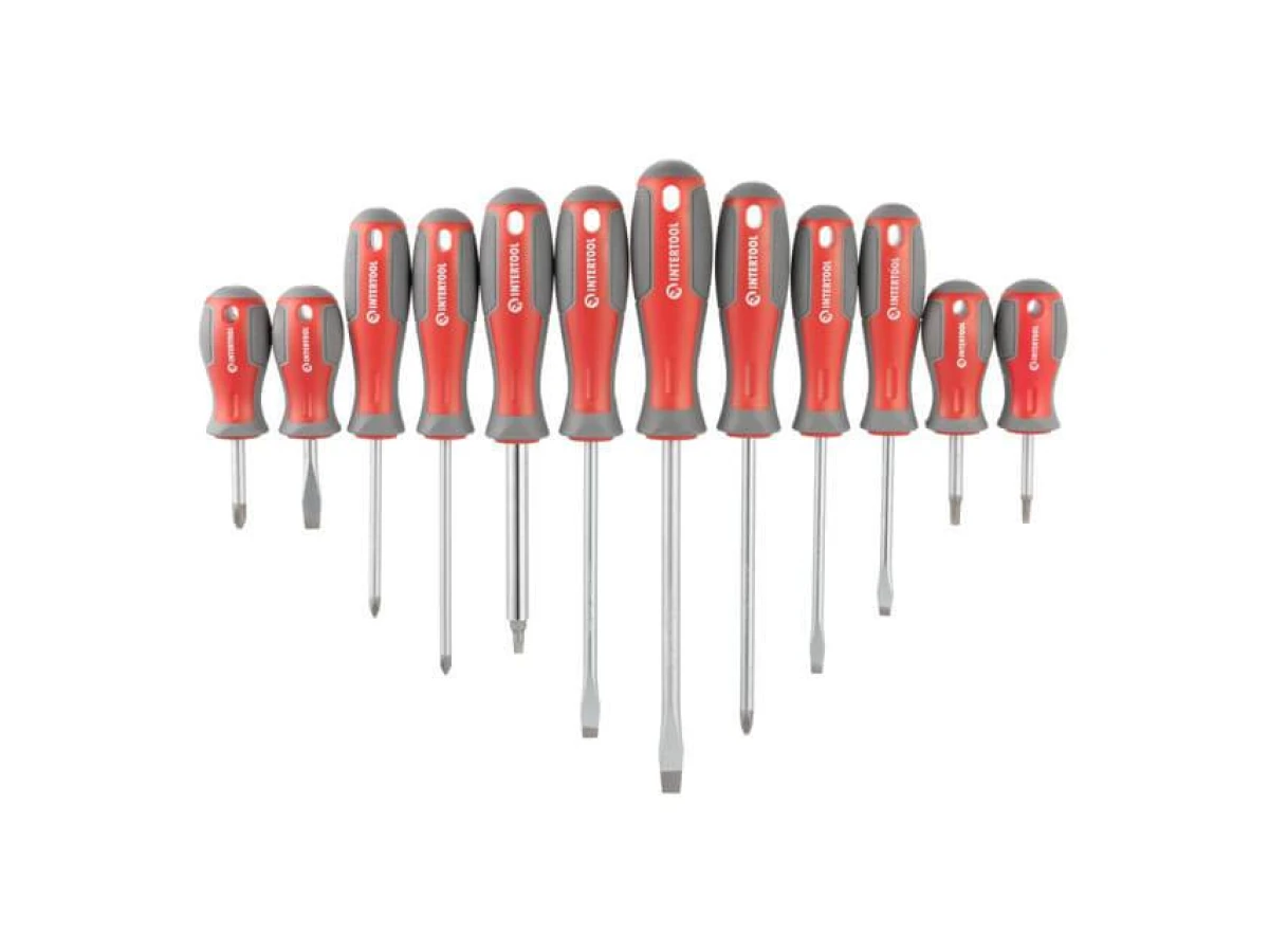 Набір викруток з комплектом насадок 70 од. INTERTOOL VT-3370 