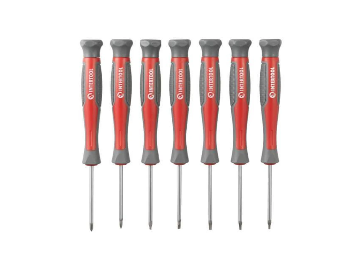 Набір викруток з комплектом насадок 70 од. INTERTOOL VT-3370 