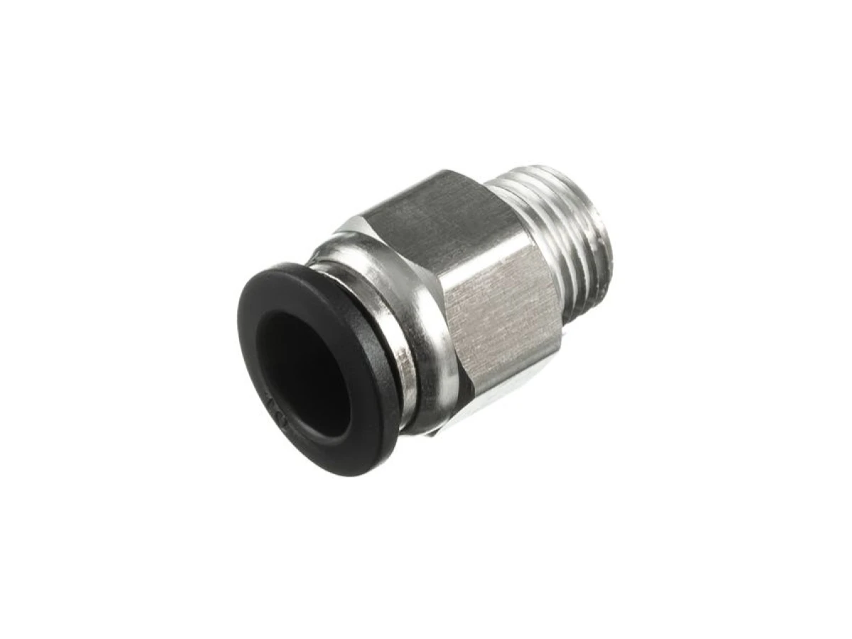 З'єднання цангове для поліуретанових та ін. шлангів 10 мм, 1/4" зовн. різьба INTERTOOL PT-2303 