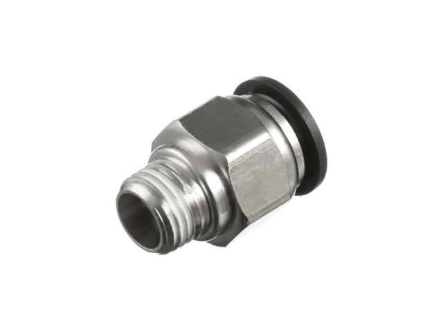 З'єднання цангове для поліуретанових та ін. шлангів 12 мм, 1/4" зовн. різьба INTERTOOL PT-2304 