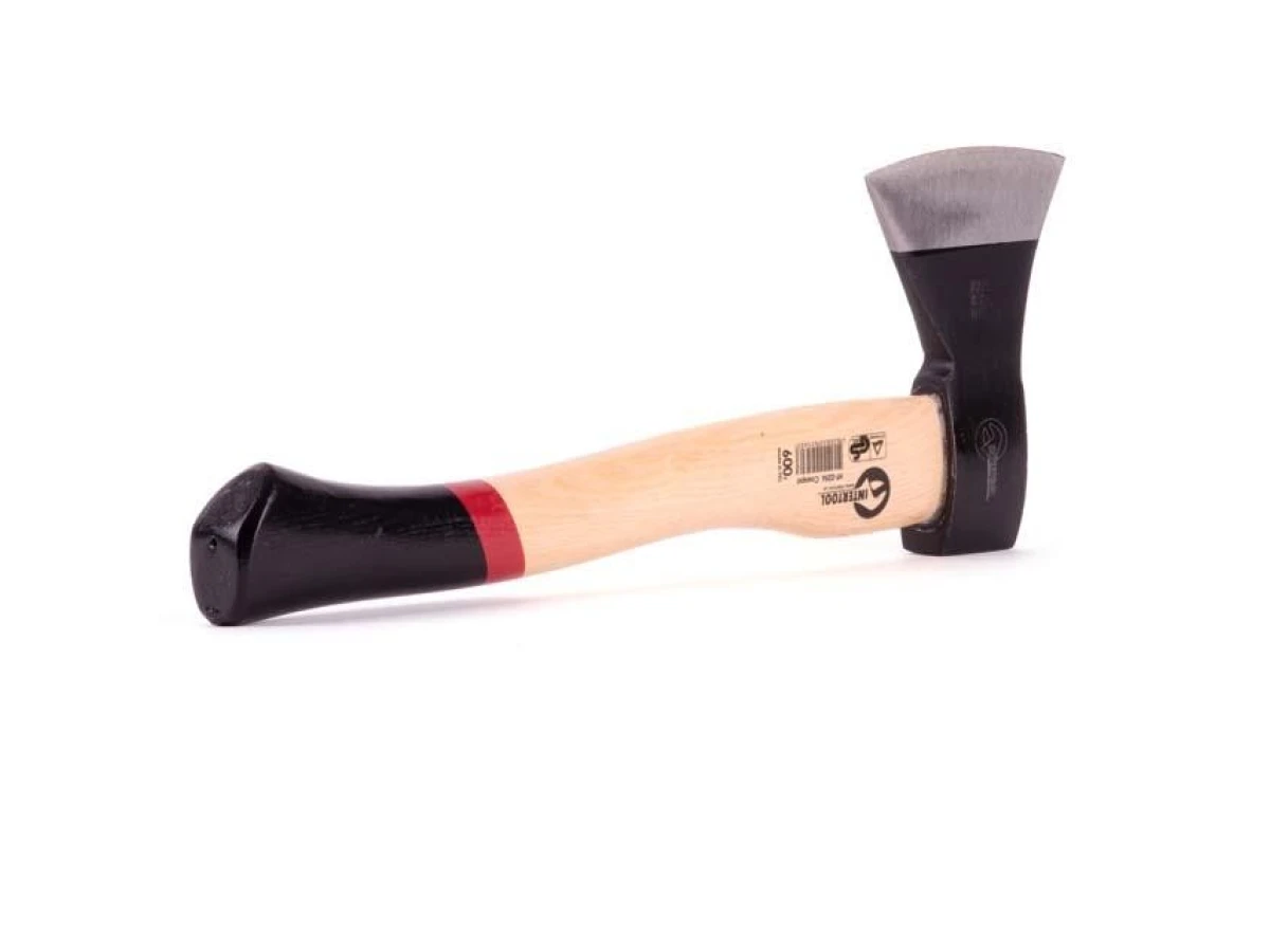 Сокира 600 г, ручка пекан INTERTOOL HT-0256 