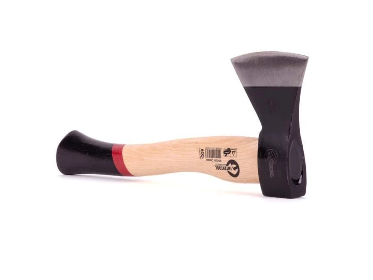 Сокира 600 г, ручка пекан INTERTOOL HT-0256 