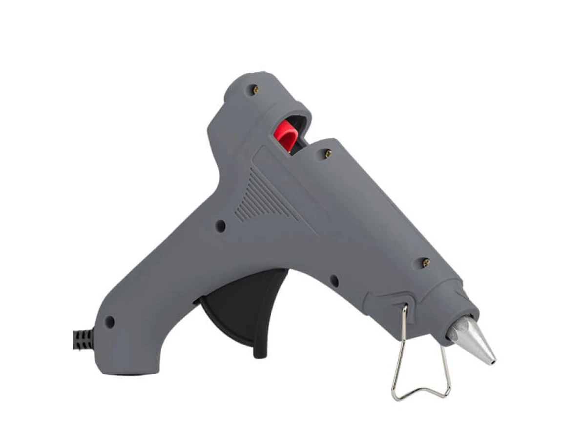 Пістолет клейовий 60 Вт, 230 В, 165-180 °C під стрижні 10.8-11.5 мм, 8-20 г/хв. INTERTOOL RT-1103 