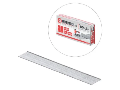 Цвях для степлера, 16 мм, 1.0*1.25 мм, 5000 шт/уп. INTERTOOL PT-8616