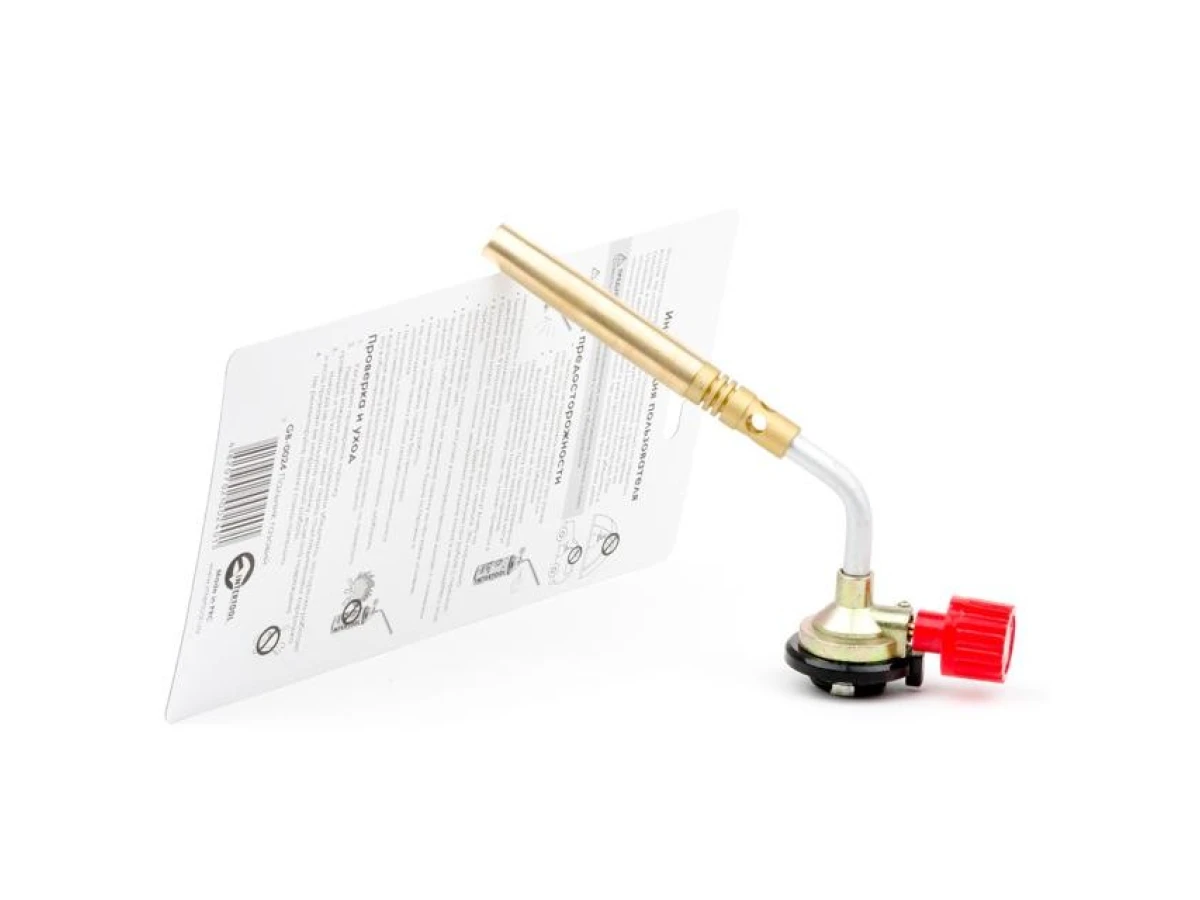 Горелка газовая, регулятор, сопло D=10 мм INTERTOOL GB-0024 