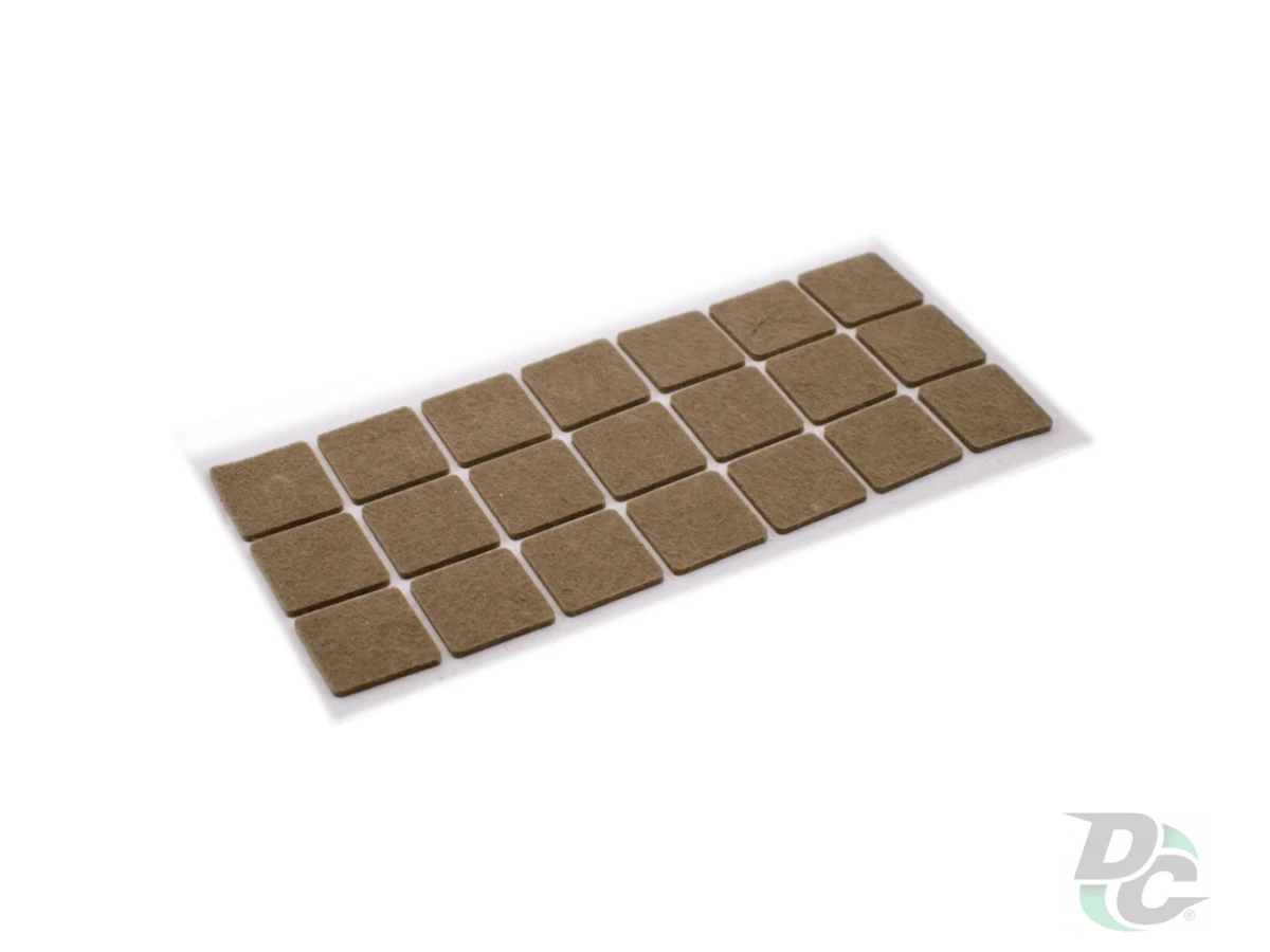 Самоклейка мягкая для ножек бежевая 30х30мм 