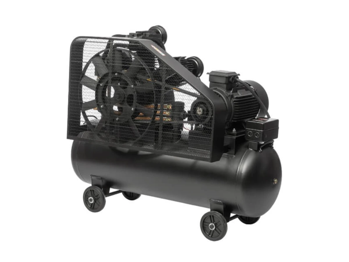 Компресор 300 л, 15 кВт, 380 В, 10 aтм, 2000 л/хв., 3 циліндри INTERTOOL PT-0052 