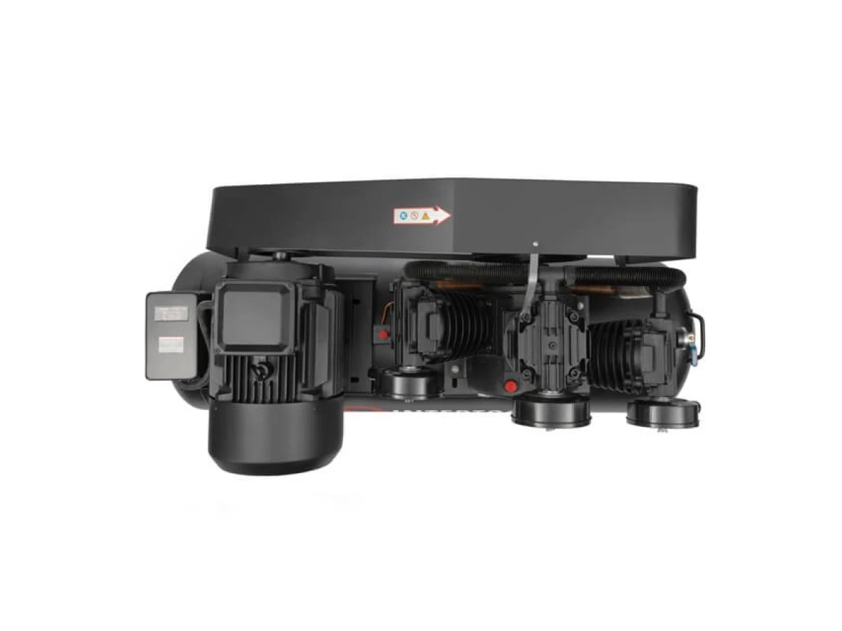 Компресор 300 л, 11 кВт, 380 В, 10 aтм, 1600 л/хв., 3 циліндри INTERTOOL PT-0050 