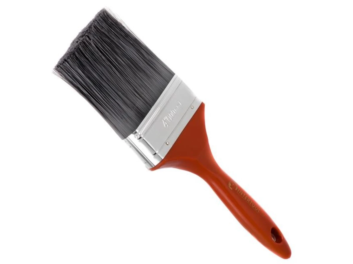 Пензель флейцевий з штучним ворсом 4” INTERTOOL KT-1502 