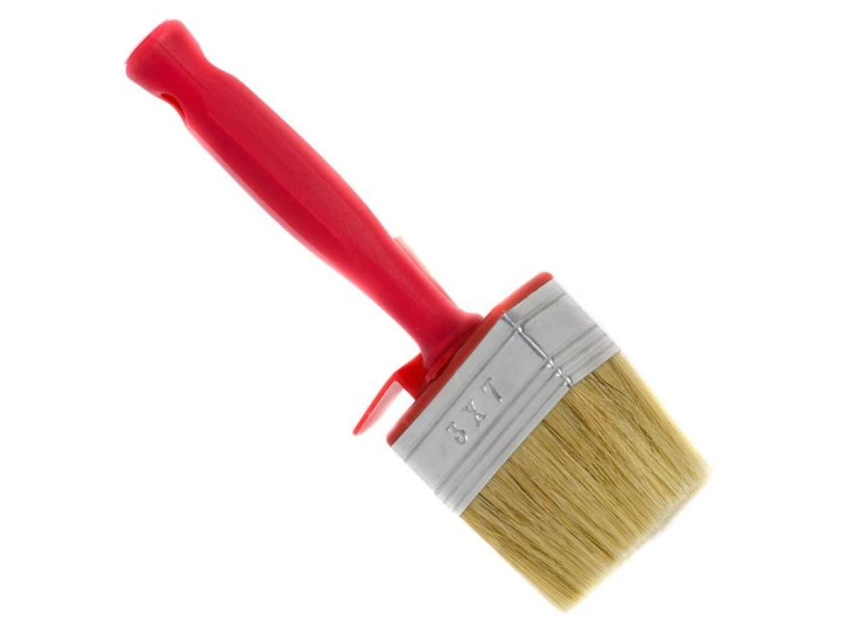 Кисть макловица 70*30 мм, пластиковая ручка INTERTOOL KT-1816 