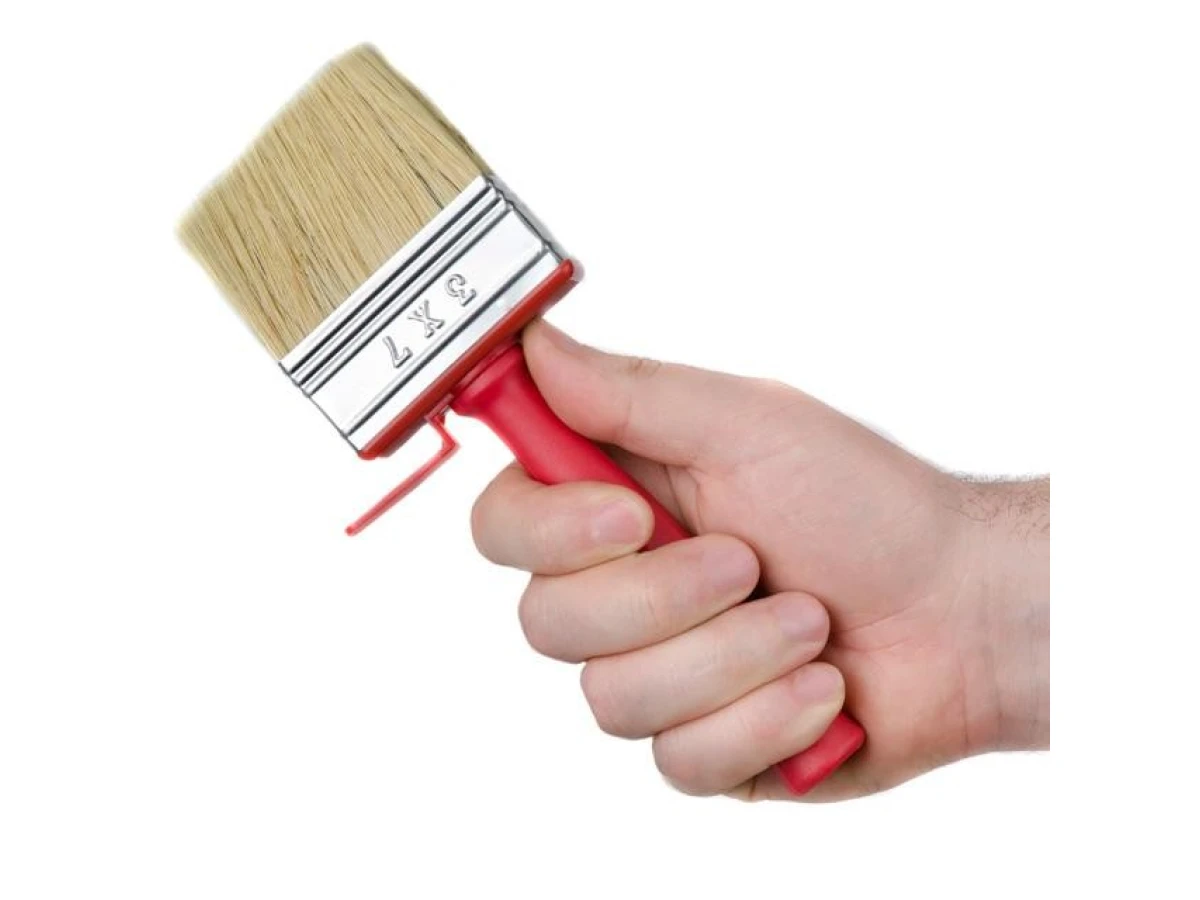 Кисть макловица 70*30 мм, пластиковая ручка INTERTOOL KT-1816 