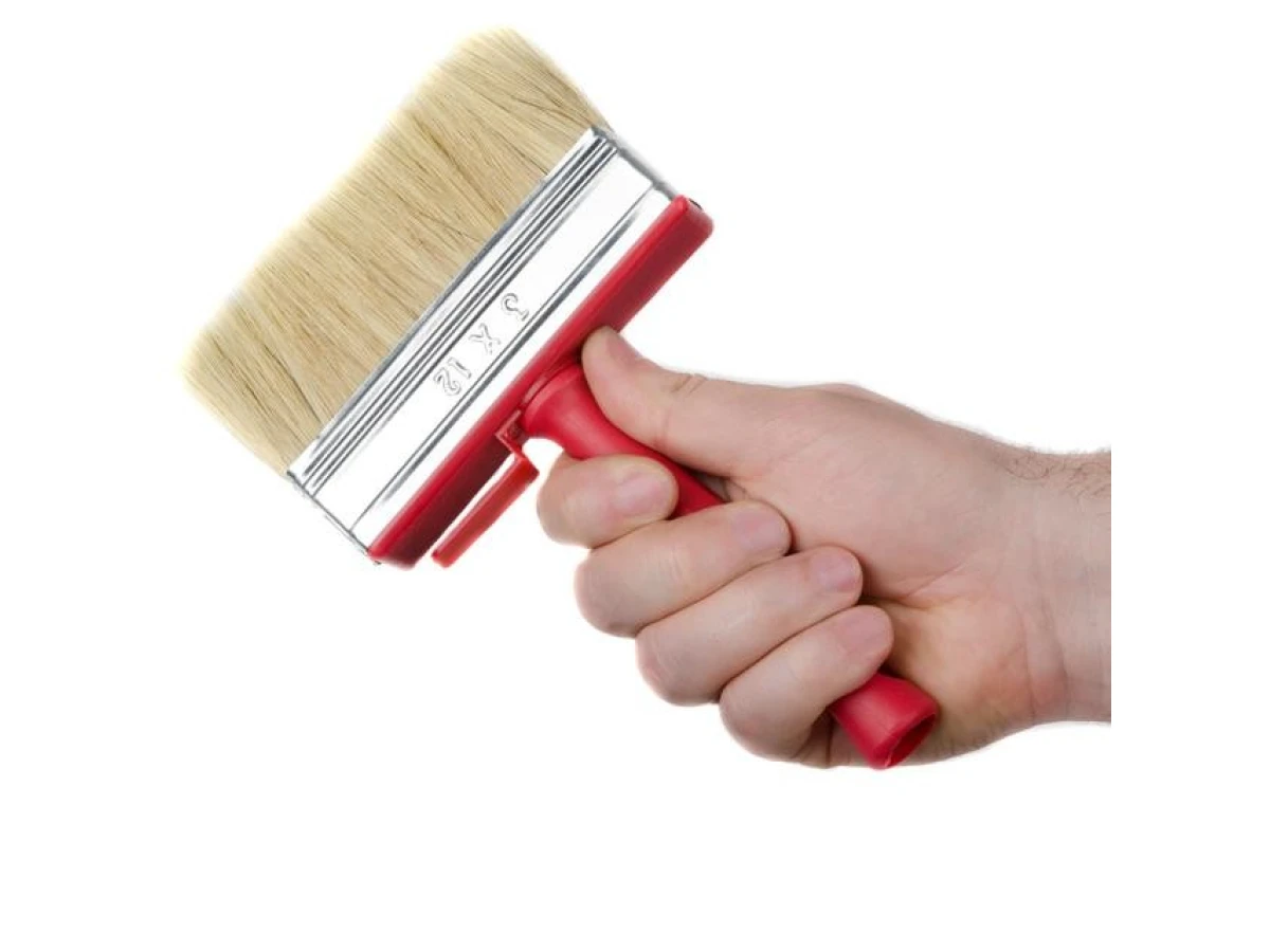 Кисть макловица 120*30 мм, пластиковая ручка INTERTOOL KT-1818 