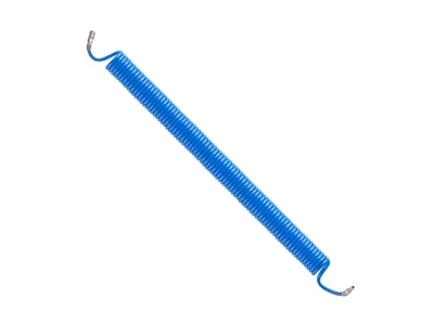 Шланг спіральний поліуретановий 8*12 мм, 20 м з швидкороз'ємними з'єднаннями INTERTOOL PT-1718