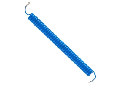 Шланг спіральний поліуретановий 6.5х10мм, 15м з швидкороз'ємними з'єднаннями INTERTOOL PT-1712