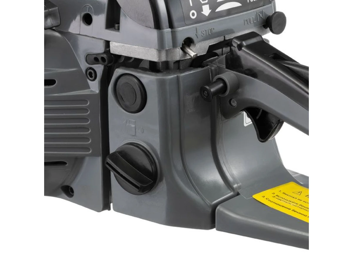 Бензопила ланцюгова 2.4 кВт., 52 см3, шина 45 см/18", шаг 0,325", мін/макс. 3200/11000 об/хв INTERTOOL DT-2208 