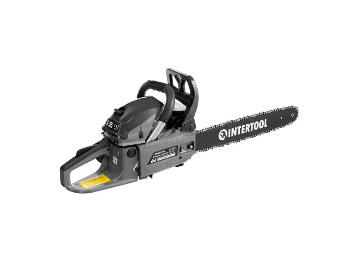 Бензопила цепная 2.6 кВт., 58 см3, шина 45 см/18", шаг 0,325", мин/макс. 3200/11000 об/мин INTERTOOL DT-2209 