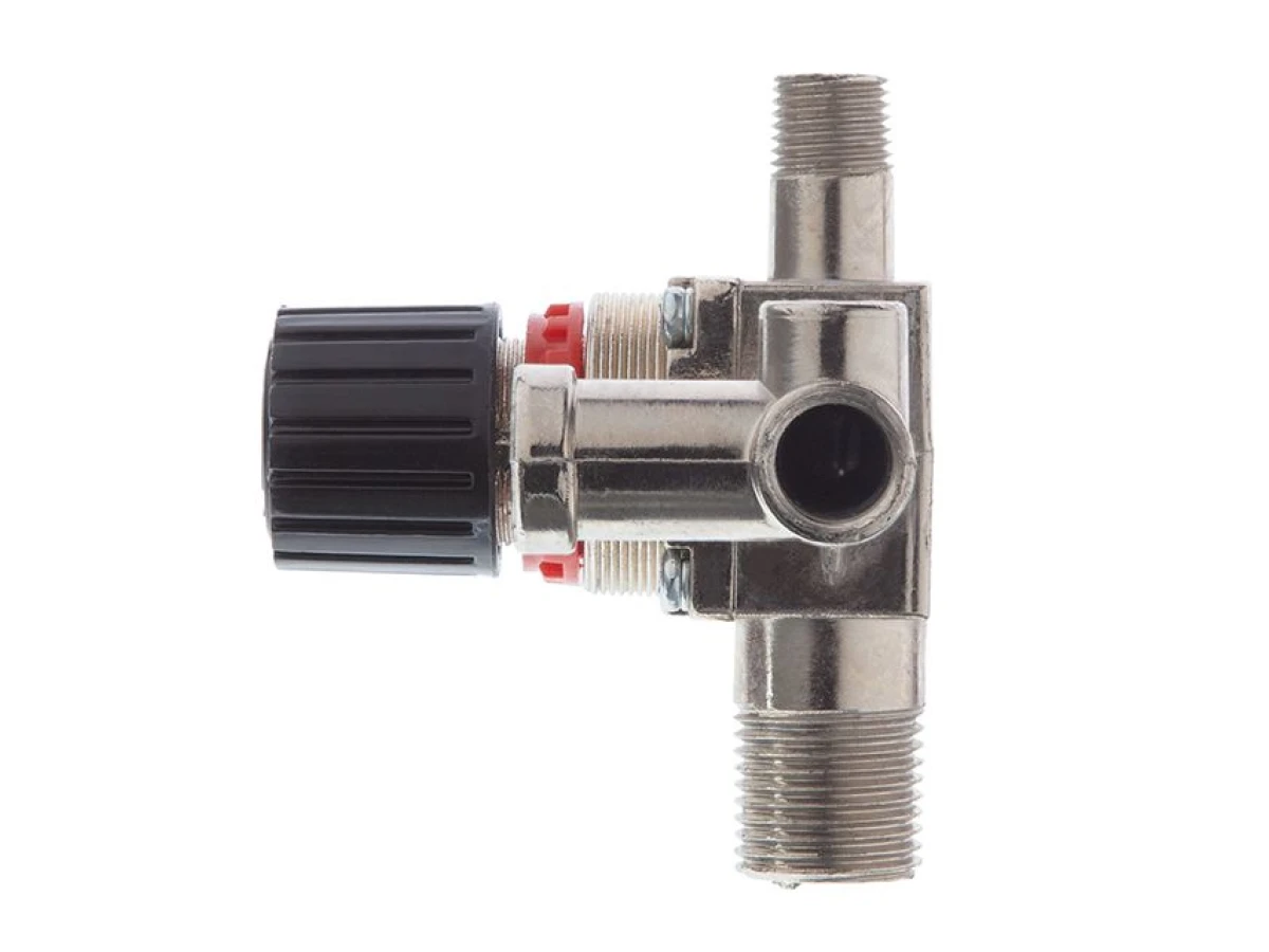 Контрольно-распределительный блок компрессора с регулятором давления INTERTOOL PT-9091 