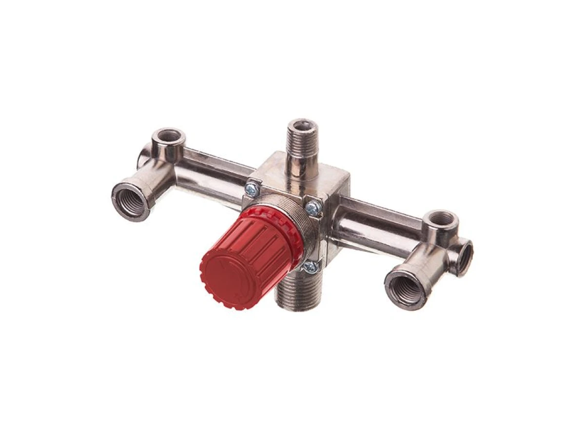 Контрольно-распределительный блок компрессора с регулятором давления INTERTOOL PT-9092 