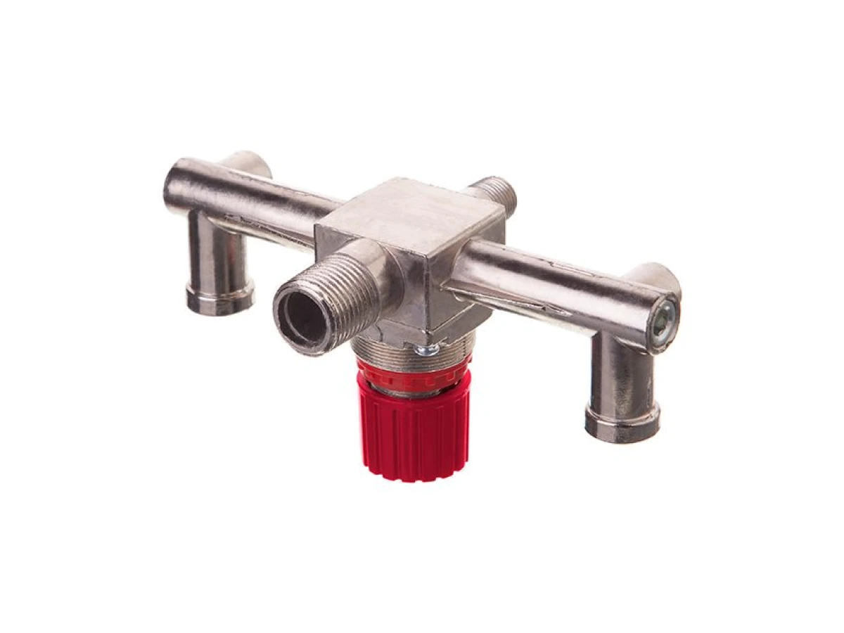 Контрольно-распределительный блок компрессора с регулятором давления INTERTOOL PT-9092 